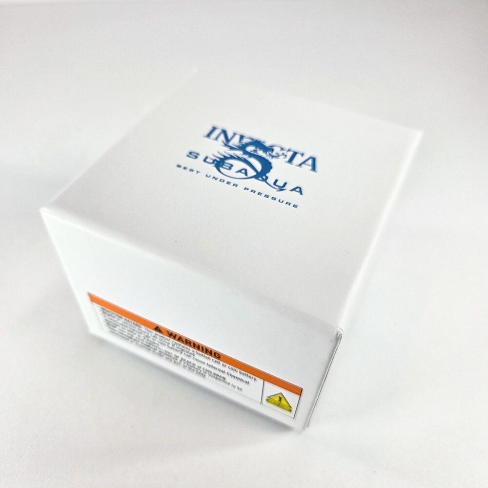 Invicta Subaqua 69451 Yellow White 44mm Silicone Strap Watch  New in Box - Picture 4 of 4